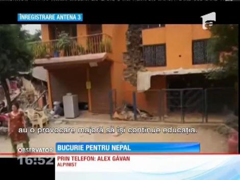 Campania Bucurie pentru Nepal