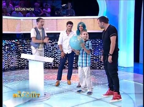 Andreea Bălan, Liviu Vârciu şi Mihai Morar au fost "încuiaţi" de întrebarea lui Aris, un puşti super inteligent