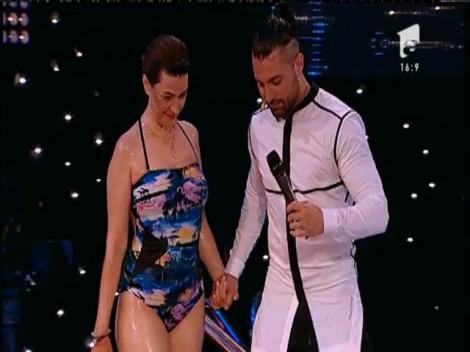 "Splash! Vedete la apă". Rona Hartner, explozie de energie şi o săritură corectă! Cu toate astea, a fost descalificată