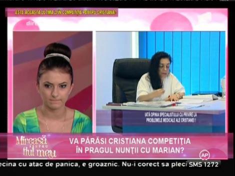 Cristiana rămâne în competiţie
