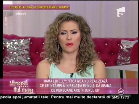 Război între mama lui Elly şi Cristian!