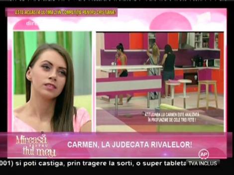 Carmen, la judecată rivalelor!