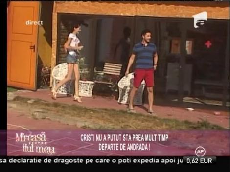Eliminarea lui Cristi a frânt inima Andradei!