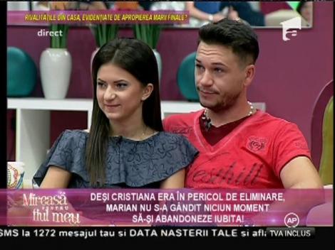 Sfatul lui Marian, către Cristiana: "În viața trebuie să fii precum hiena!"