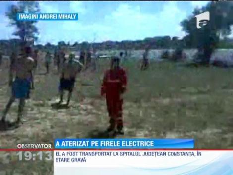 Un parapantist care zbura în zona staţiunii Jupiter s-a rănit grav