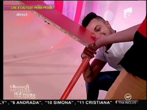 Bătălia pentru o casă nouă continuă! Concurenţii au fost nevoiţi să asambleze corpuri de mobilă!