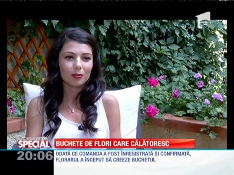 Special! Buchete de flori care călătoresc