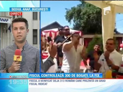 Fiscul controlează 300 de bogați