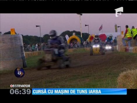 În Marea Britanie a avut loc în weekend o cursă inedită!