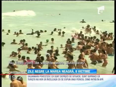 Zile negre la Marea Neagră, 8 victime