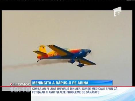 Meningita a răpus-o pe Arina, nepoata lui Dumitru Prunariu