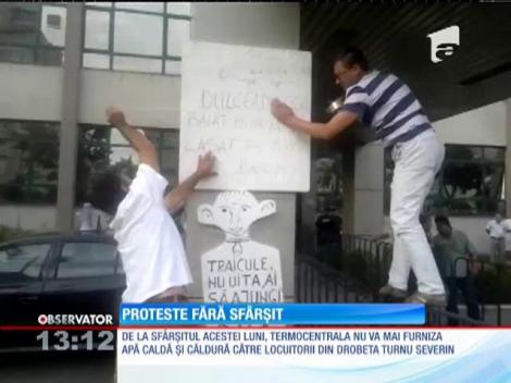 Protest extrem la Regia Autonomă pentru Activităţi Nucleare din Mehedinţi