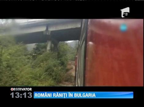 Şase români au fost răniţi ieri seară într-un incident feroviar în Bulgaria