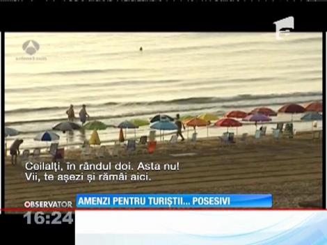 Amenzi pentru turiștii posesivi de pe litoral