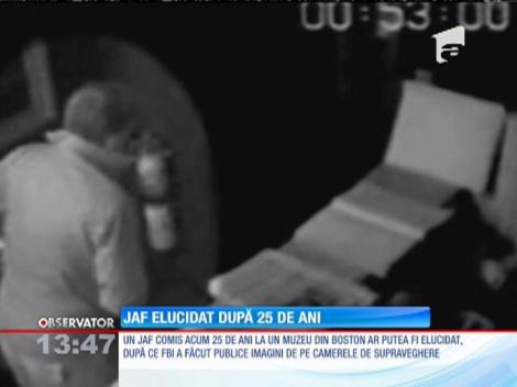 Jaf la un muzeu, elucidat după 25 de ani