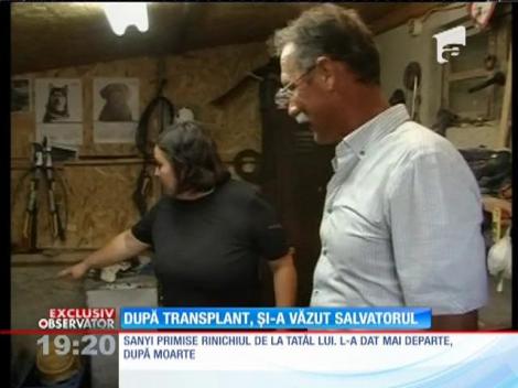 Primul român care a primit un rinichi retransplantat şi-a cunoscut binefăcătorii