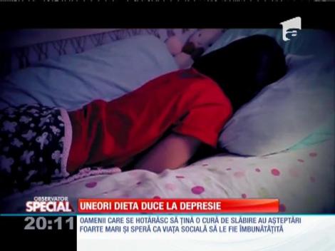 Special! Uneori dieta duce la depresie