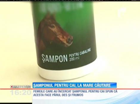 Șamponul pentru cai, la mare căutare printre femeile care vor păr lung și mătăsos!