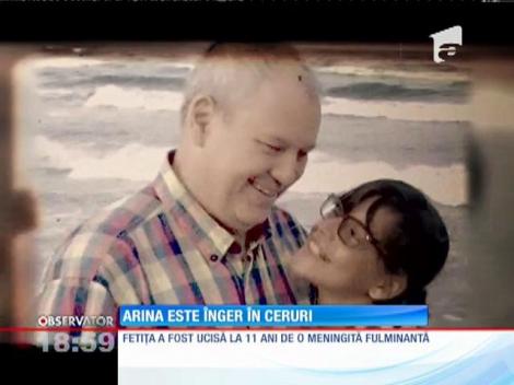 Arina, nepoata cosmonautului Dumitru Prunariu, este înger în ceruri