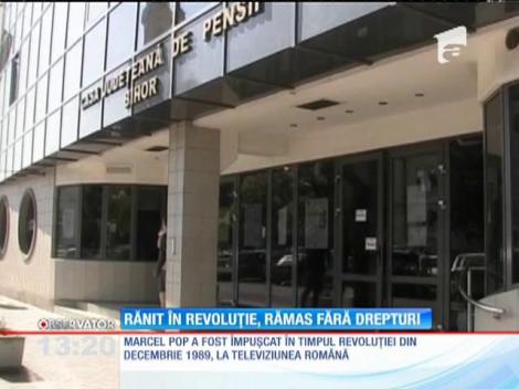 Bărbat rănit în revoluţie, rămas fără drepturi