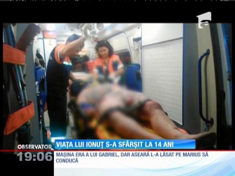 Un băiat din Dâmboviţa a murit într-un accident cumplit, la doar 14 ani