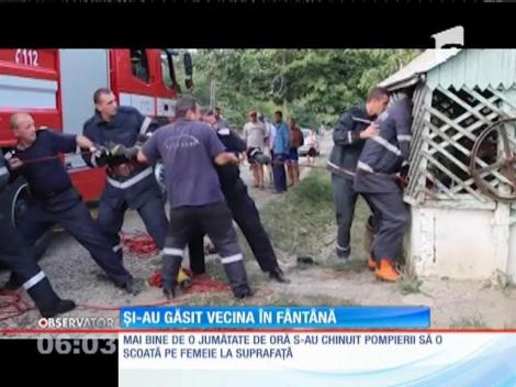 Botoşani: O femeie de 60 de ani a fost găsită fără suflare într-o fântână