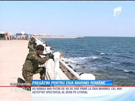 Pregătiri de luptă pentru Ziua Marinei Române