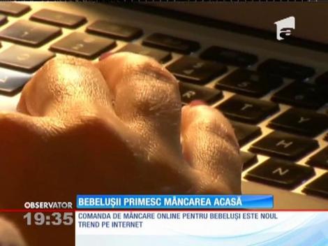 Mamele comandă mâncarea direct de pe internet pentru bebeluşii lor