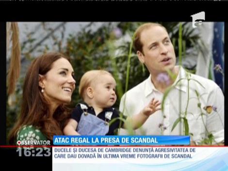 Familia regală britanică, atac la presa de scandal