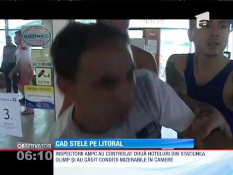 Cad stele pe litoral. Două hoteluri din Olimp au pierdut câte o stea după ce au primit o vizită de la inspectorii ANPC