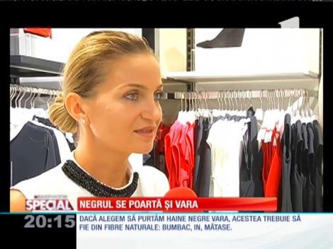 SPECIAL! Negrul se poartă şi vara