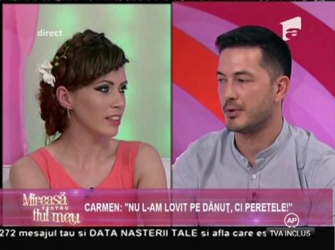 Carmen, acuzată că l-a lovit pe Dănuț!