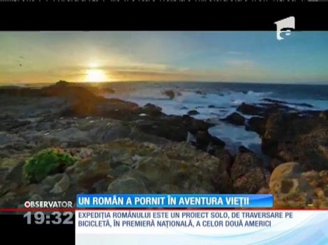Un român, pregătit să străbată peste 24 de mii de kilometri pe bicicletă