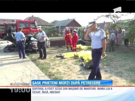 Update / Şase oameni au murit într-un accident auto de groază