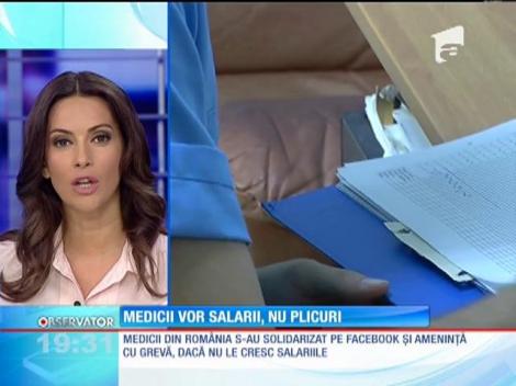 Medicii din România vor intra în grevă generală. Vor salarii decente, nu plicuri cu atenţii