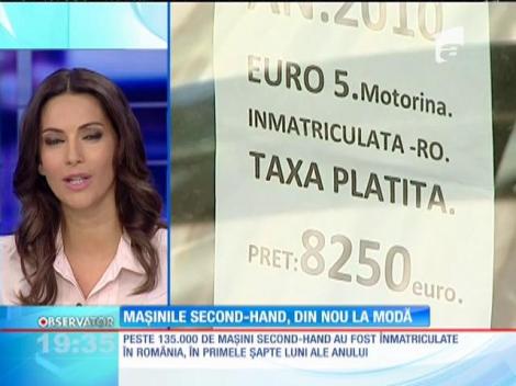 Românii s-au întors la moda maşinilor second-hand