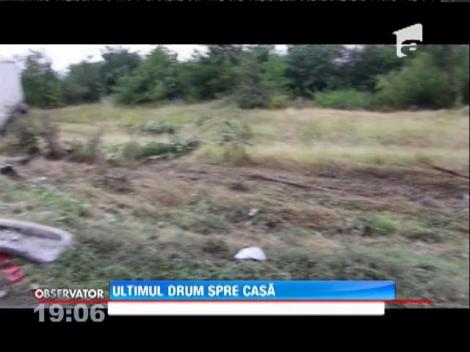 O familie care se întorcea acasă, la Adjud, din Marea Britanie a sfârşit sub roţile unui TIR