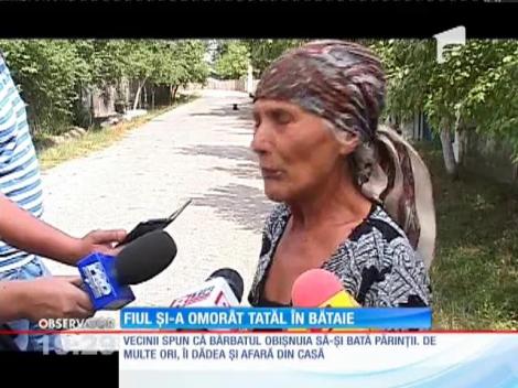 A murit în chinuri cumplite, de mâna propriului copil