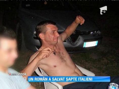 Un român a salvat şapte vieţi în Italia!
