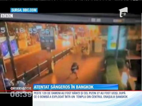 Atentat sângeros în Bangkok