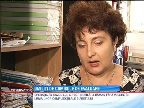 Persoanele cu handicap sunt umilite de comisiile de evaluare