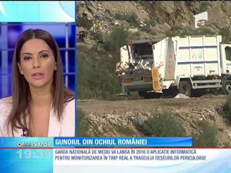 Garda de Mediu va monitoriza deşeurile periculoare printr-o aplicaţie specială