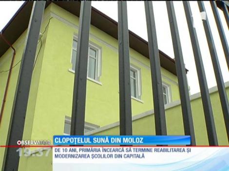 3 săptămâni până la începerea noului an școlar, iar unele școli sunt în șantier