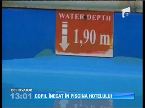 Un copil de șase ani s-a înecat în piscina unui hotel din staţiunea Venus