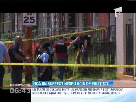 Tânăr de culoare împuşat mortal de poliţişti