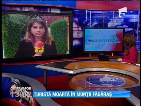 O turistă din Polonia și-a găsit sfârșitul într-o prăpastie din Munţii Făgăraş