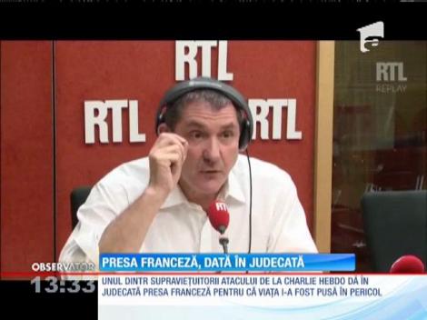 Un supravieţuitor al atacului de la Charlie Hebdo dă &icirc;n judecată presa franceză