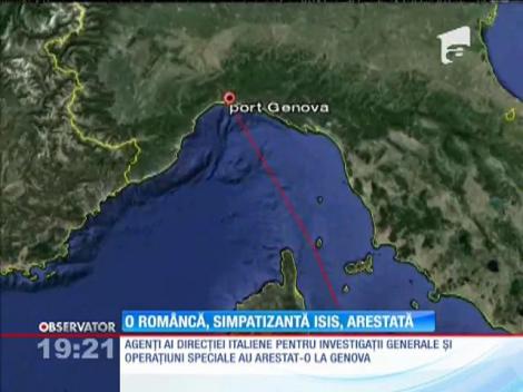 O româncă, simpatizantă ISIS, arestată