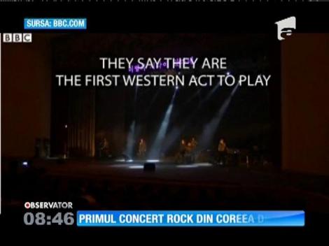 Primul concert muzică rock din Coreea de Nord