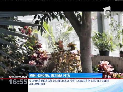 O mini-dronă a fost lansată în SUA